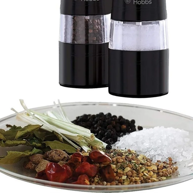 Russell Hobbs Black Salt and Pepper Grinders