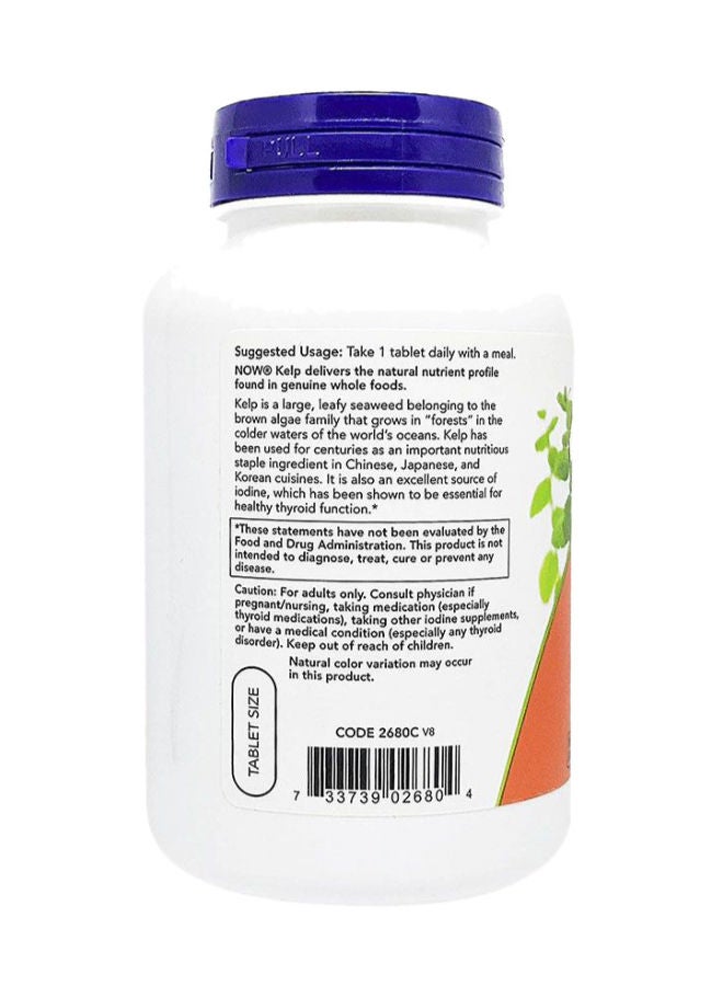now أقراص اليود من الطحالب البحرية 150 ميكروغرام 200 حبة - Image 4