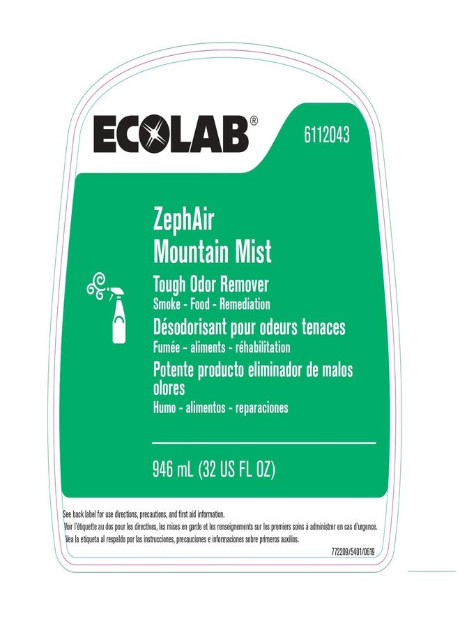 ecolab ZephAir Tough Odor Remover - Mountain Mist - Image 2