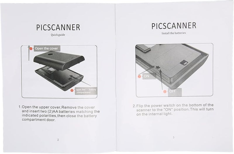 TON169 Portable Film Scanner Convert 35mm 135mm Negatives to JPEG with App LED Backlight for Phone - Image 5