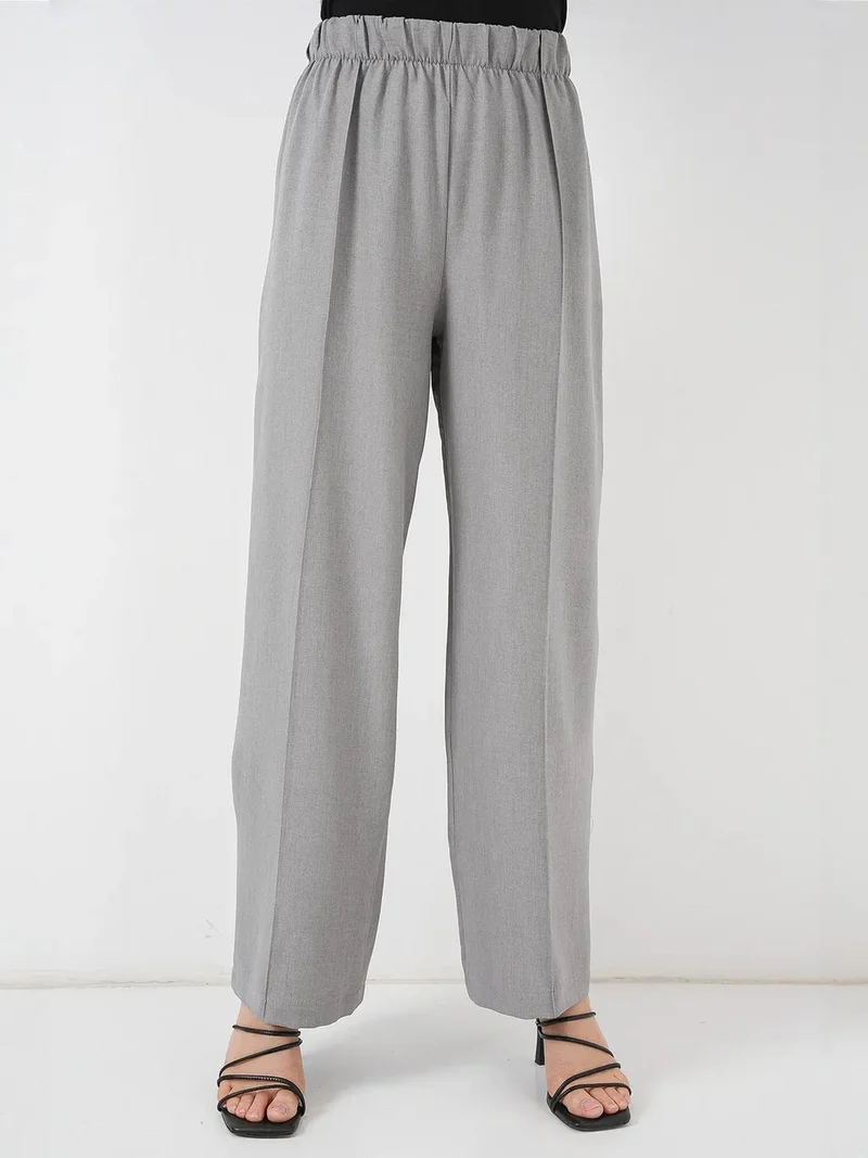BIG DART BDART V-Neck Cardigan and Wide Leg Pants Set