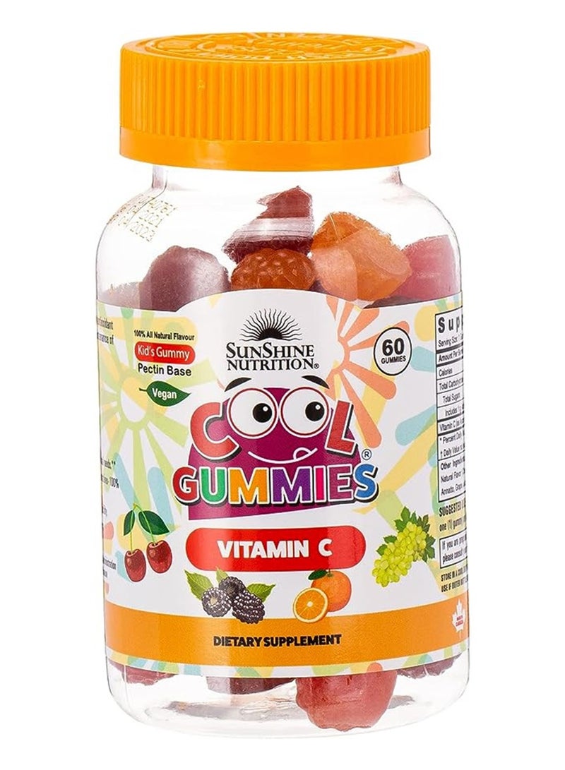 SUNSHINE NUTRITION Cool Gummies Vitamin C 60'S - Image 1