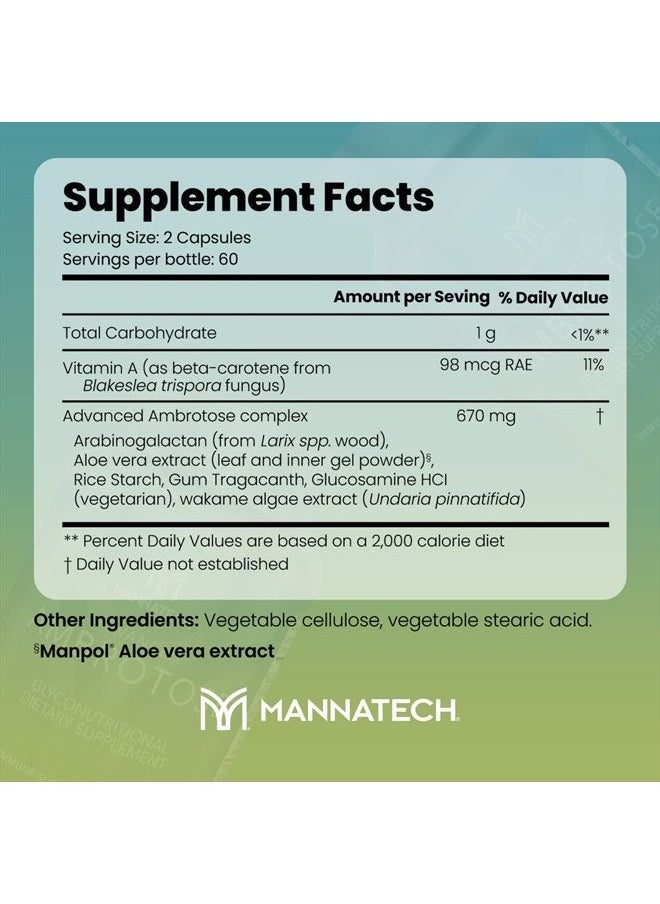 Mannatech - Advanced Ambrotose 120 Capsules - Image 1
