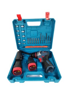 DEFAONS DEFAONS 16.8V Cordless Electric Drill Driver Kit with 2 Batteries, Variable Speed, 23+3 Torque Settings, LED Light, All-Copper Motor, Includes Drill Bits and Case GCLD01-11  - Image 2