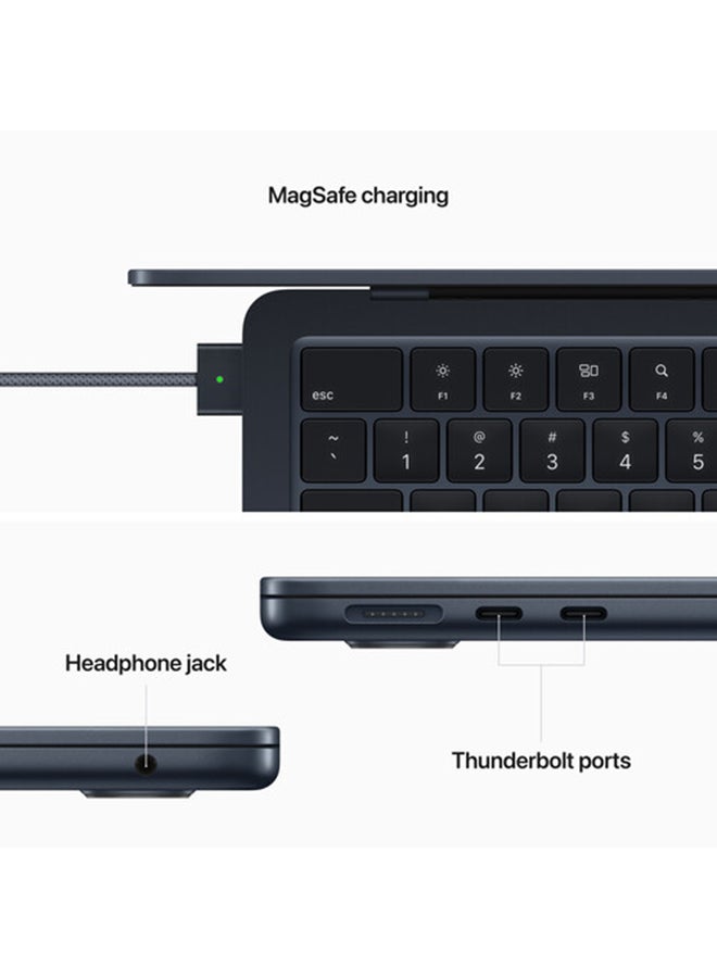 Apple Renewed - MacBook Air MLY33 13.6-Inch Display,M2 chip with 8-core CPU/8 Core GPU/256GB SSD/macOS English Midnight - Image 5