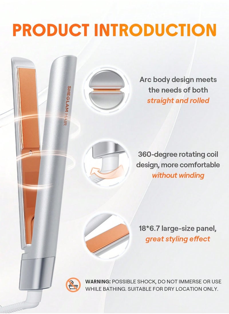 SHEGLAM - Travel Buddy Mini Hair Straightener - Image 1