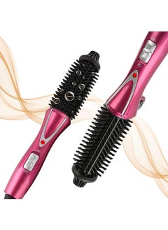 Semme Curling Iron Brush Hair Curler Hot Brush Professional AntiScald Instant Heat Up Curling Wands Suitable Heated Styler Brush for LongShort Hair US Plug110240V 