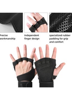 GTSOL Workout Gloves for Men/Women with Wrist Support, Breathable Weight Lifting Gloves, Gym Gloves for Cross Training, Cycling, Rowing, Weight Lifting for Support and Protection  - Image 3