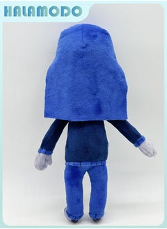 HALAMODO Inside Out Blue - colored Sadness Q - version Plush Toy - A Sweet and Thoughtful Item for Birthday Giving, Perfect for Decorating Bedroom, Living Room, and Desk Areas, and an Office Relaxation Essential 30cm  - Image 3