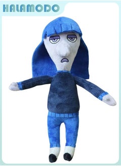 HALAMODO Inside Out Blue - colored Sadness Q - version Plush Toy - A Sweet and Thoughtful Item for Birthday Giving, Perfect for Decorating Bedroom, Living Room, and Desk Areas, and an Office Relaxation Essential 30cm  - Image 1
