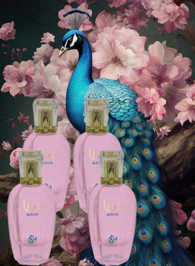 مايا 4 قطع عطر مايا 100مل - Image 1