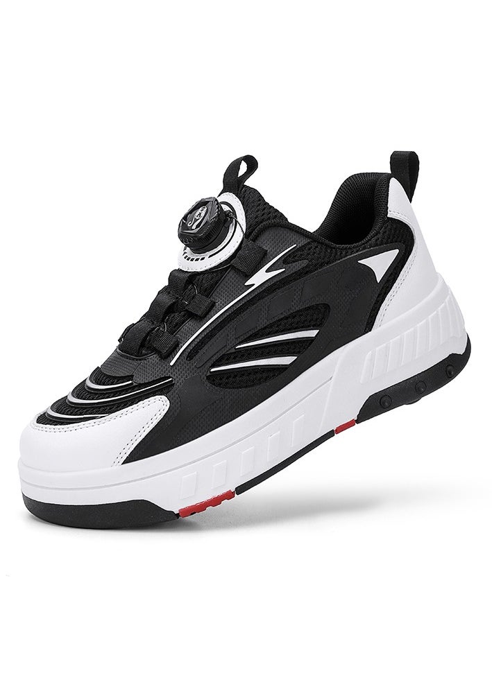 Joshberg - Sneaker Skate Shoes with Wheels Roller Skates Shoes - Image 1
