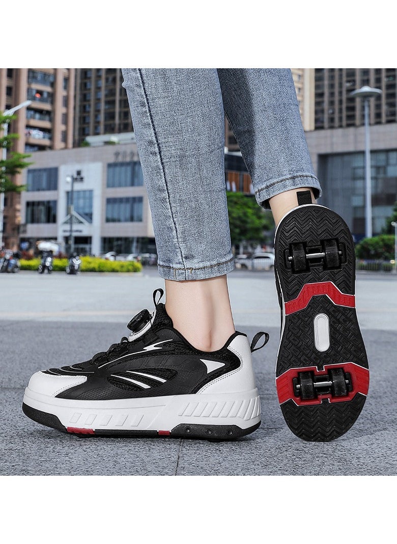 Joshberg - Sneaker Skate Shoes with Wheels Roller Skates Shoes - Image 1