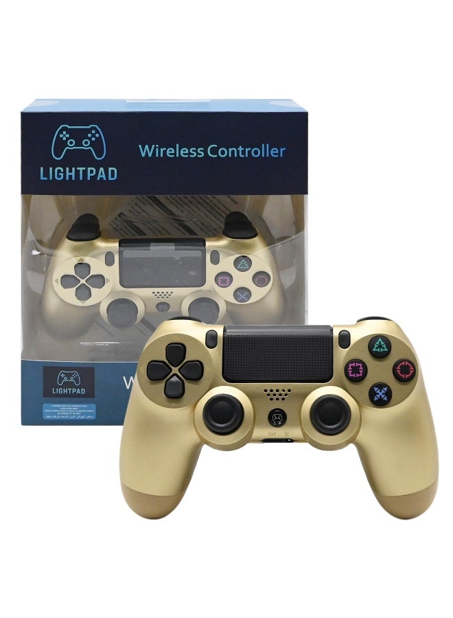 LIGHTPAD PlayStation 4 DualShock 4 Wireless Controller Gold - Image 1