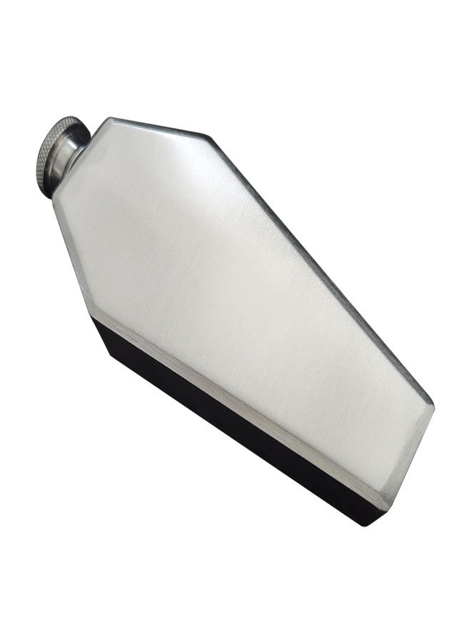 CNFLASK Hexagon Coffin Flask 304 Stainless Steel 3.5oz Coffin Shaped Hip Flask With Funnel - Image 5