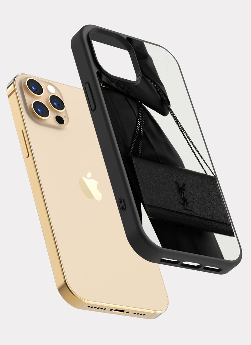 بكسلات كفر ايفون 12 برو شنطة إيف سان لوران - Image 2