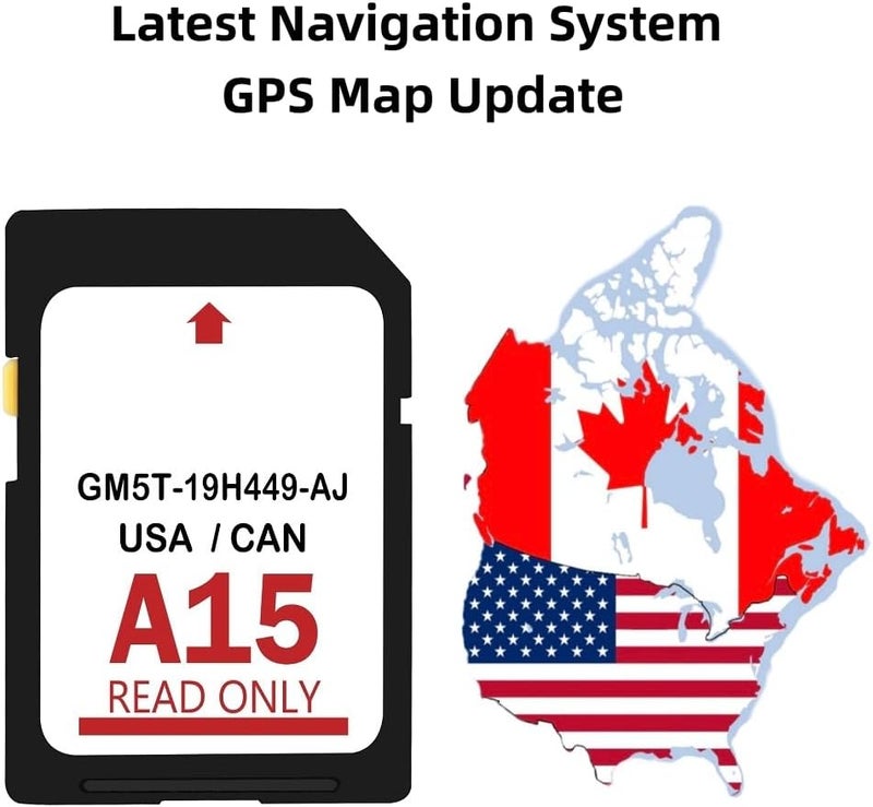 Rakiyada بطاقة SD للملاحة راكiyada 2024 A15 لسيارات فورد / لينكولن - GM5T-19H449-AJ - Image 2