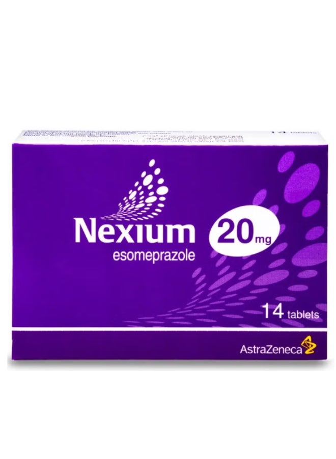 Nexium 20 mg Tablet 14pcs