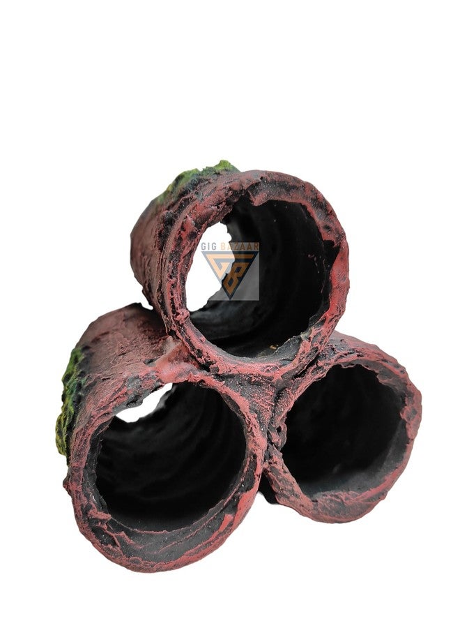 GIG BAZAAR-Artificial Aquarium Shelter Pipe Caves Decoration Ornaments - Create a Cozy Hideaway for Your Aquatic Pets Aquarium Shelter Pipe Caves Decoration Ornaments-Create a Cozy Hideaway - Image 5