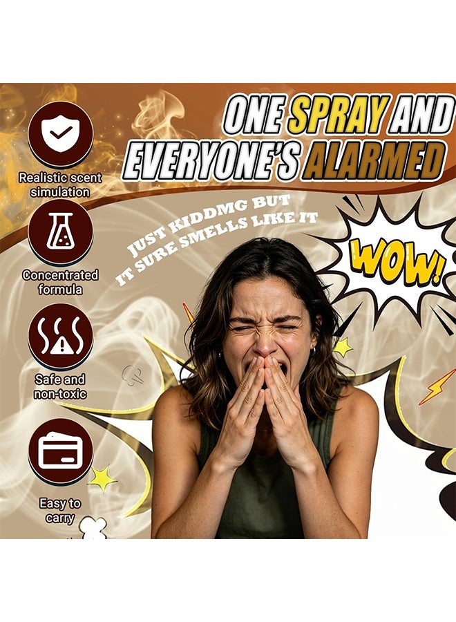 Dowmoo Super Stinky Prank Spray, Stinky Spray, Tricky Stinky Fart Spray, Prank Stuff & Joke Toys, Wet Potent Stink Spray, Rich Quality Durable Sturdy Long Lasting Smell Funny Fart Stinky Spray Joke Toy Have Fun Gift For Boys And Girls, 60ml - Image 4