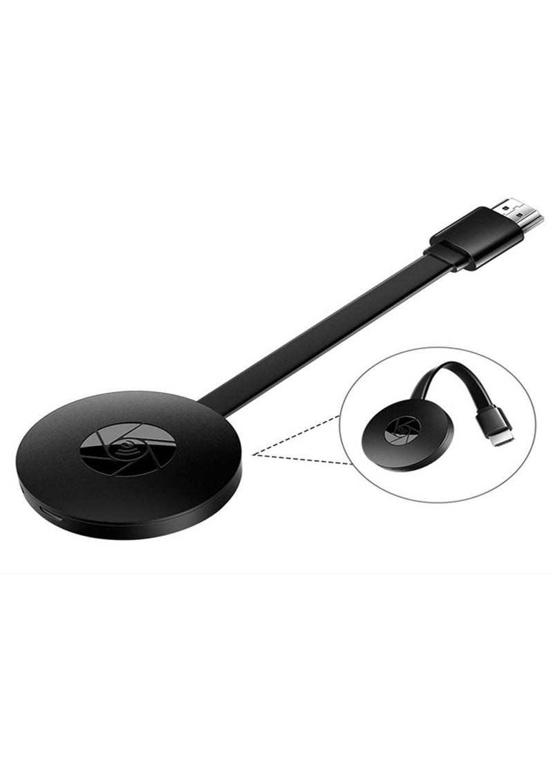 Wireless Display Receiver HDMI-compatible Miracast WiFi Display Adapter-Black
