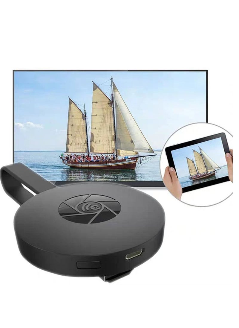 Wireless Display Receiver HDMI-compatible Miracast WiFi Display Adapter-Black
