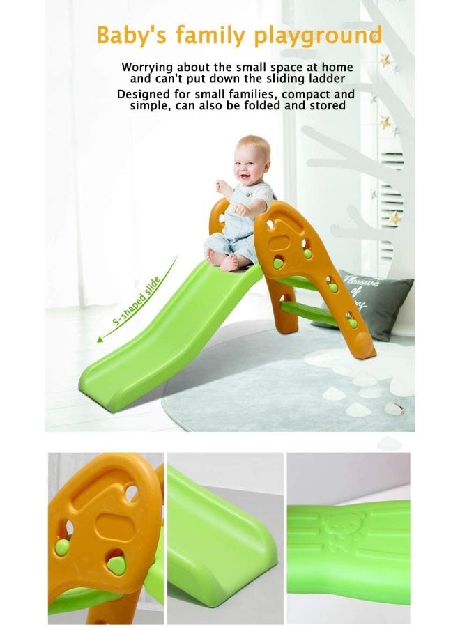 Rainbow Toys RBW TOYS Kids Slide door indoor children activity improvement multi color (Green) - Image 5