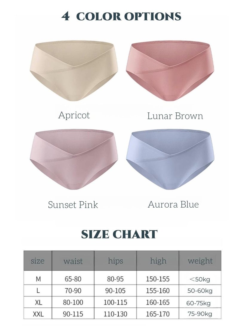EMXEE High Leg Brief Briefs for Pregnancy, Lycra Fabric, Breathable and High Elasticity  - Image 4