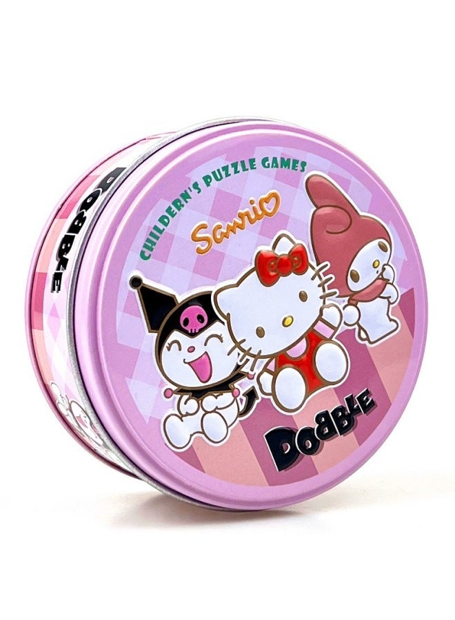 لعبة Spot It باللغة الإنجليزية، بطاقة للعثور على أختك، لعبة ألغاز للحفلات، بطاقة DOBBLE