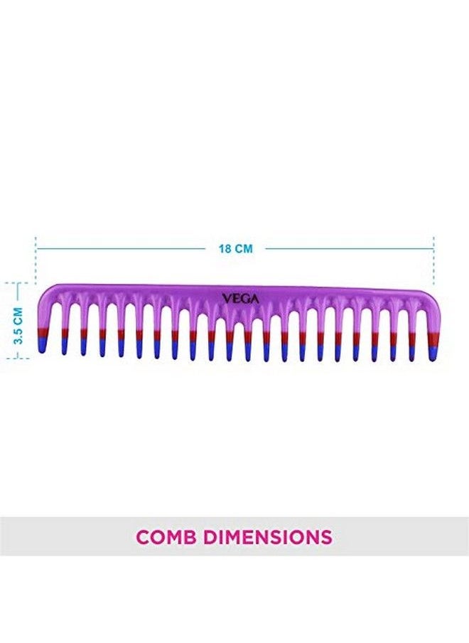 Vega Detangling Comb 1 Row  - Image 3