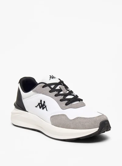 Kappa Men's Panelled Lace-Up Sports Shoes