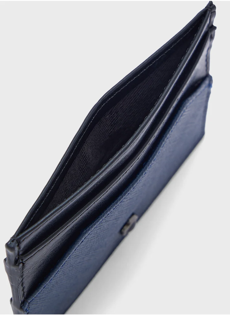 روبرت وود Saffiano Texture Detail Card Holder