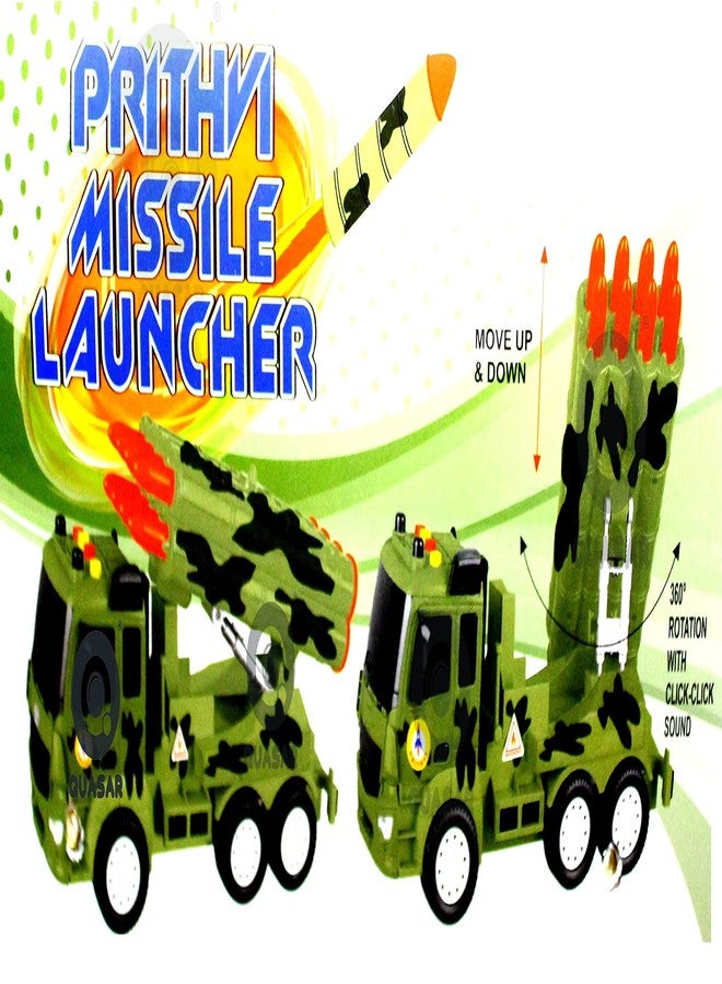 Quasar Army Vehicle Soldier Militry Army Truck Set of 1 Pcs Including Air Force with Battlefield Accessories (Multicolour) - Image 3