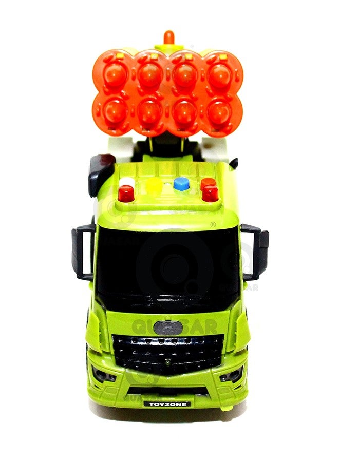 Quasar Army Vehicle Soldier Militry Army Truck Set of 1 Pcs Including Air Force with Battlefield Accessories (Multicolour) - Image 2