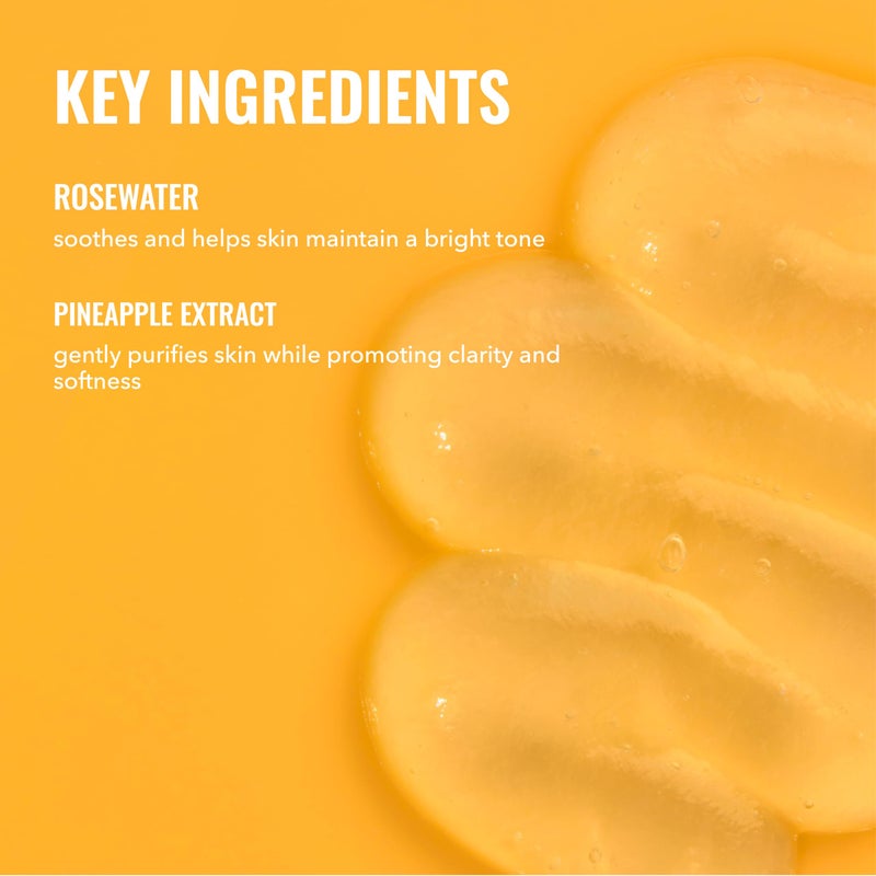 Good Molecules Hydrating Facial Cleansing Gel - Face Wash with Rosewater and Pineapple Extracts to Brighten, Cleanse, and Moisturize - Facial Cleanser, Skin Care - Image 3