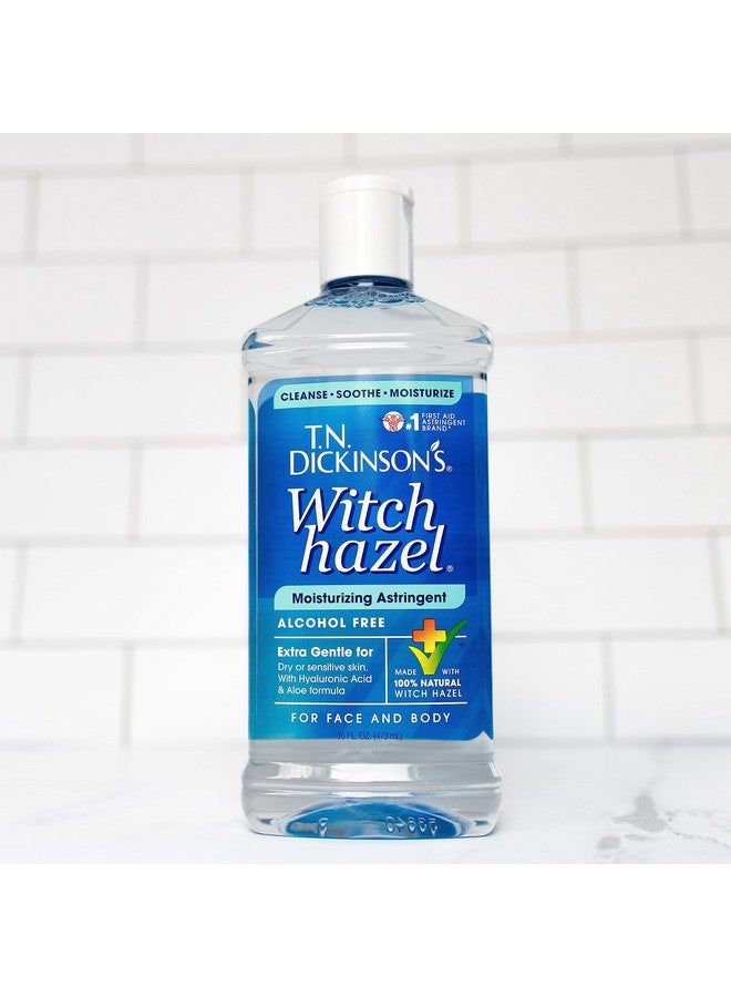 T.N. Dickinson's Witch Hazel Alcohol-Free Moisturizing Astringent, Made with 100% Natural Witch Hazel 16 oz - Image 3