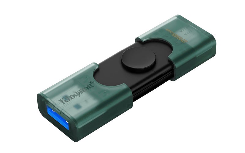 Kingston DataTraveler DuoG2 256GB Flash Drive USBA USBC 32 Gen 1 DTDEG2256GB - Image 2
