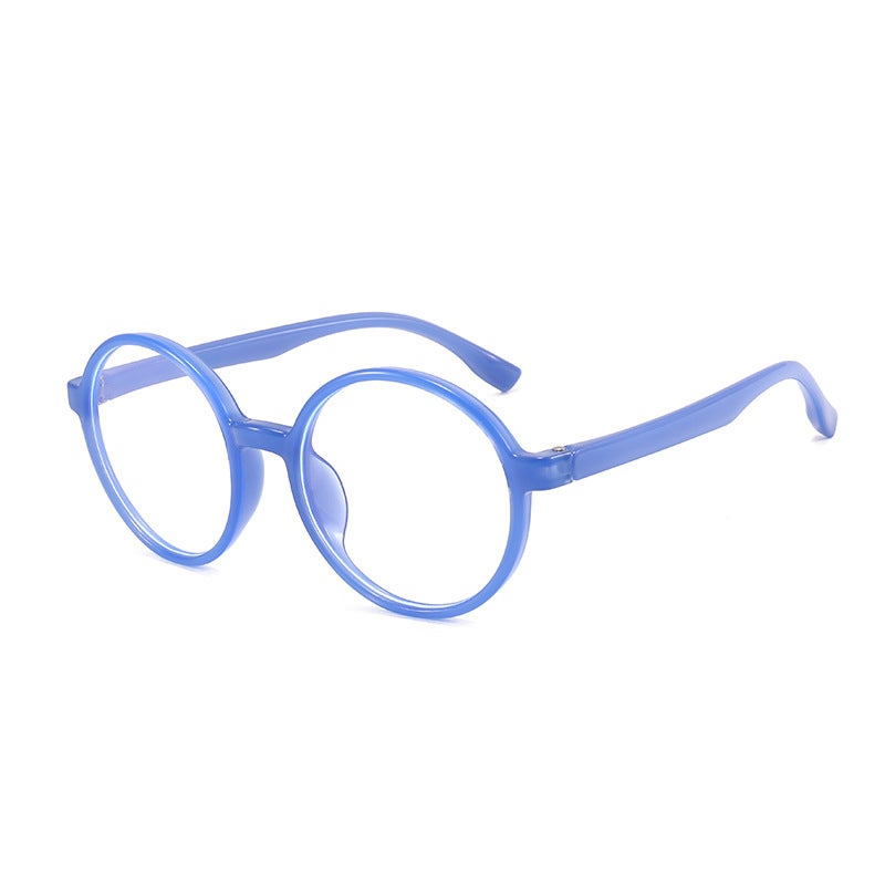 2025 New Style Flat Glasses for Boys and Girls, Kidsren's Nylon Material Transparent Myopia Glasses Ddp18239A - Image 1