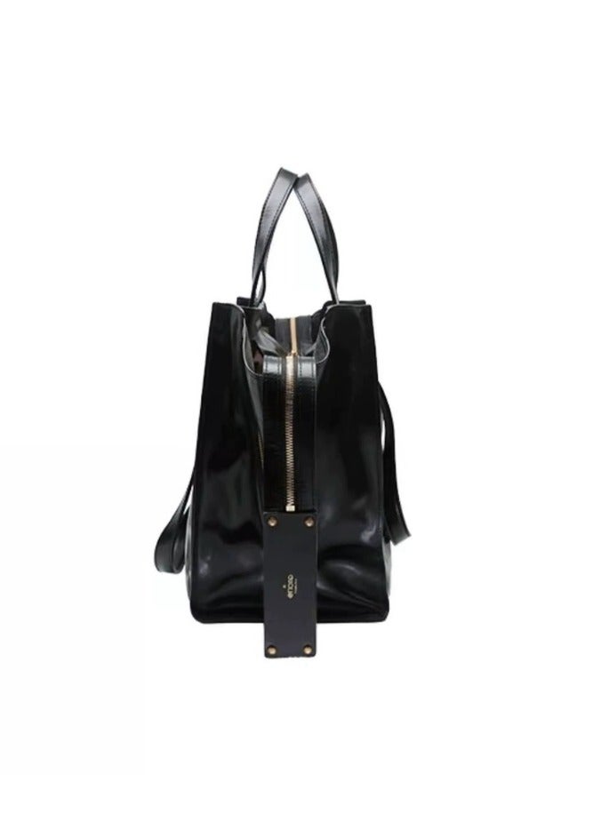 جي تي GROTTO Large Capacity Tote Tote Bag Retro Underarm Tote Bag - Image 4