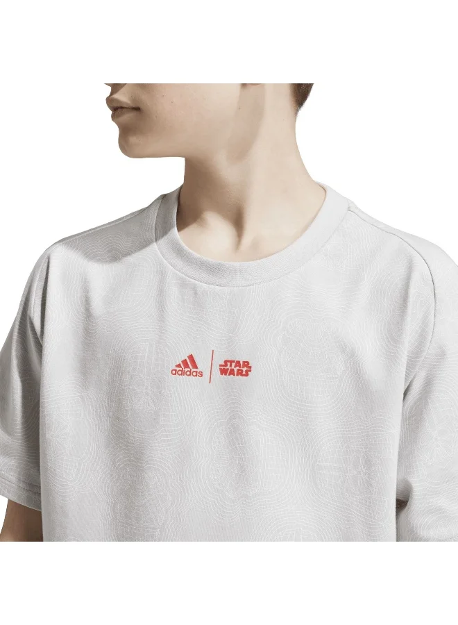 adidas تي شيرت تدريب J Sw Zne T رمادي للأولاد 7-8 سنوات