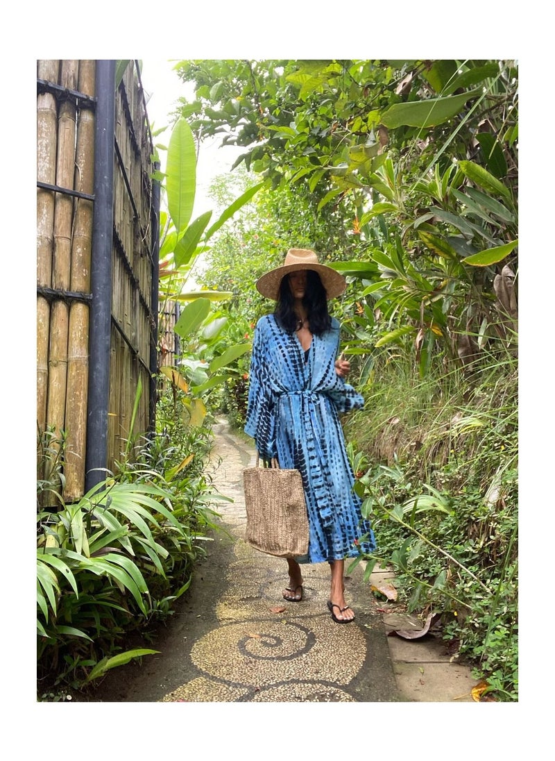 Loquat - Beach Printed Robe Sunscreen Cover - Image 1