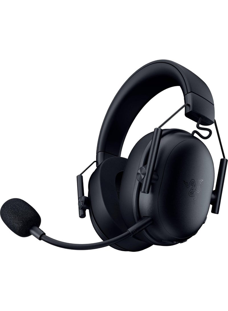 RAZER 1400 mAh Blackshark V3 X Hyperspeed Gaming Headset, TriForce 50 mm Drivers Gen 2, Detachable HyperClear Cardioid 9.9 mm Mic, HyperSpeed Wireless, Up to 70H Battery Life, PC, Black | RZ04-05420100-R3M1 Black - Image 1