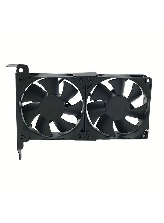 قوس مرن عالمي ثنائي المروحة مع مرافق بطاقة الرسومات فتحة PCI 3.15 3.54 بوصة - Image 3