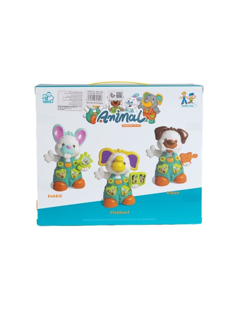 جياليجو تويز لعبة الدب الغنائي المحبوبة لدى الأطفال - Image 2