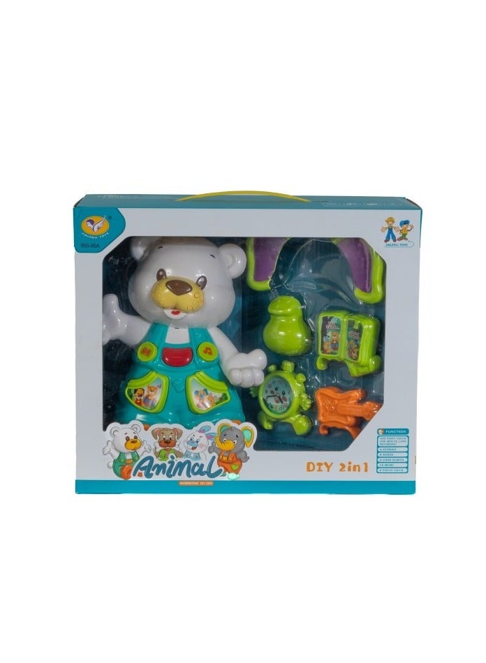 جياليجو تويز لعبة الدب الغنائي المحبوبة لدى الأطفال - Image 3