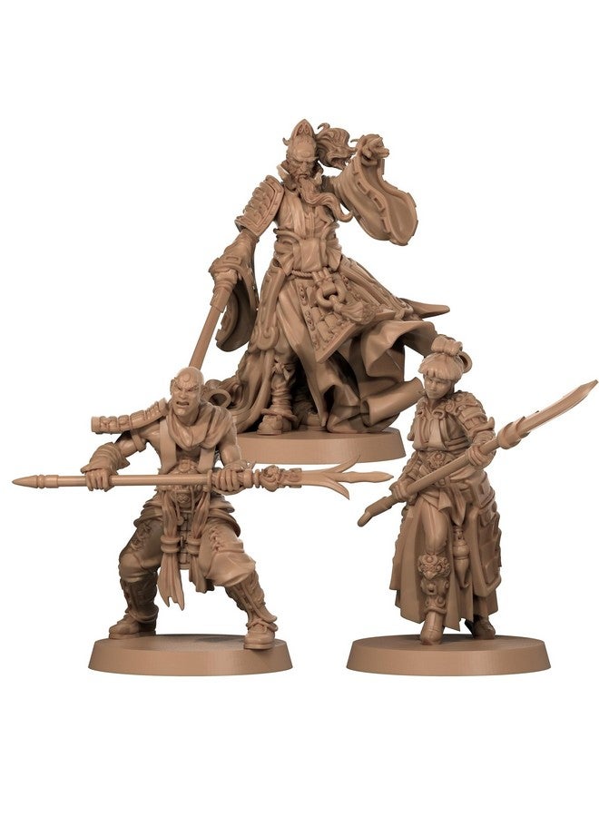 CMON Zombicide White Death: Eternal Empire Expansion - Harness Chi Power in a 10-Mission Campaign, Cooperative Strategy Game with Tabletop Miniatures, Ages 14+, 1-6 Players, 1 Hour Playtime, Made by CMON - Image 3