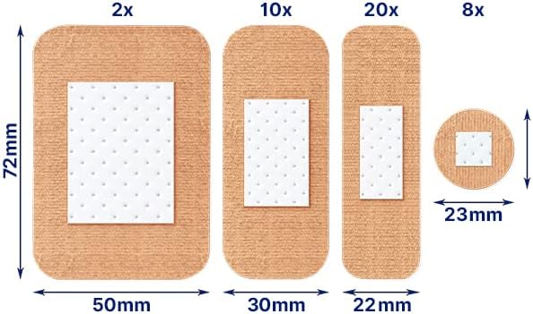 Elastoplast Fabric Extra Flexible Plaster Pack of 40 Cranberry - Image 3