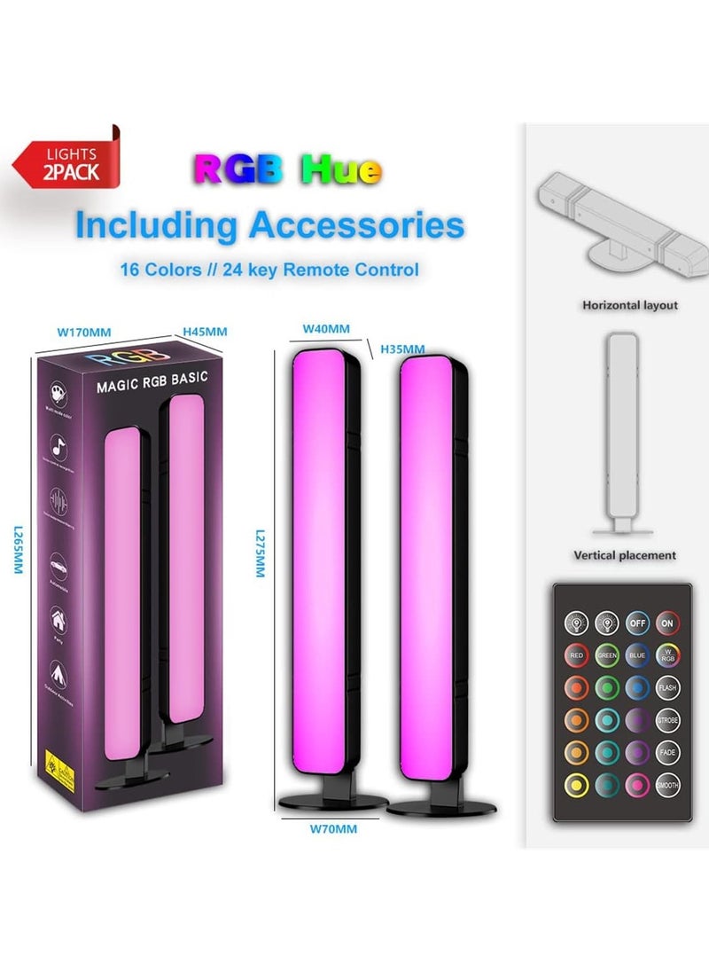 Generic - RGB Smart LED Light Bar for TV and Gaming, Multiple Effects for Mood and Ambient Lighting - Image 1