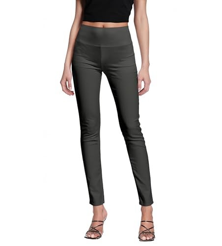 Hybrid & Company Hybrid Company Super Comfy Stretch with Full Elastic Waist Pull On Millennium Twill Pant KP44972 Charcoal XL