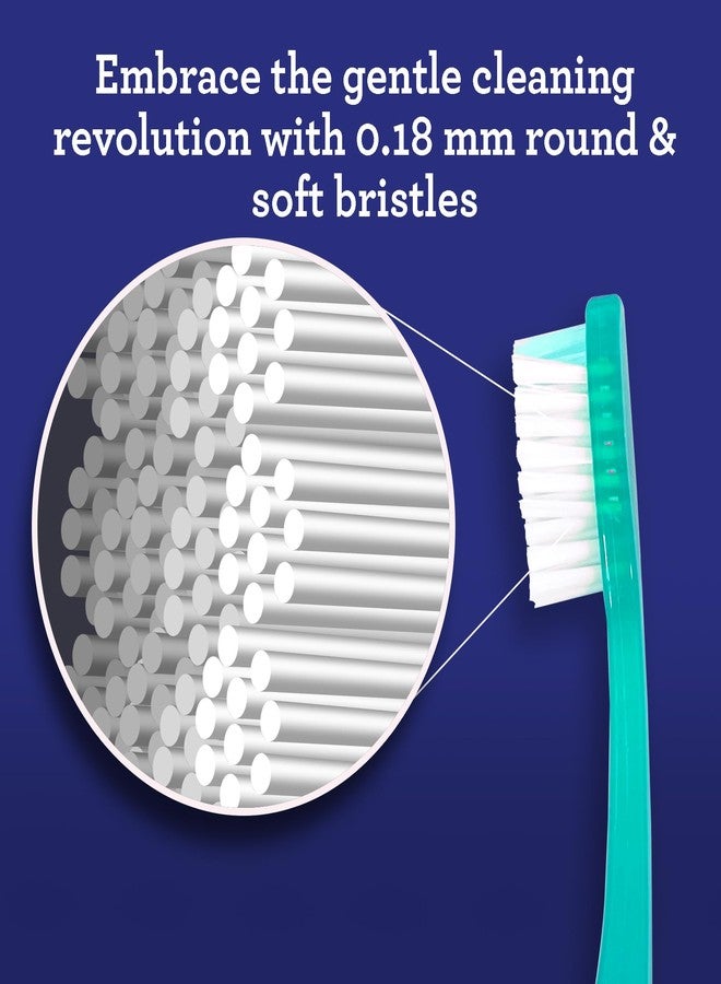 GuruNanda Folding Toothbrush with Built-in Cover, Perfect for Travel, Hiking & Camping, Compact & Portable, On-The-go Toothbrush with Soft Bristles & Ergonomic Handle, for Adults & Kids (1 Count) - Image 2